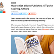 How to get a book published- 4 top tips Ein Projekt aus dem Bereich Schrift von Courtney Maum - 09.11.2021
