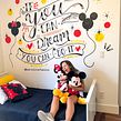 Parede Disney. Lettering project by Karol Stefanini - 11.09.2021