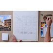 Il mio progetto del corso: Tecniche moderne di acquerello paesaggistico. Een project van Schilderij, Aquarelschilderen, Traditionele illustratie, L, scaping,  Urban art,  Creativiteit,  Artistieke tekening, Sketchbook y Schilderen met gouache van Roberto Zangarelli - 11.11.2021