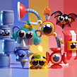 Megaman Foes. Un proyecto de Ilustración tradicional, Diseño y 3D de Mohamed Chahin - 05.11.2021