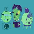 Totens. Motion Graphics, and Animation project by Bruno Bayeux - 09.07.2020