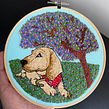 Camila y la jacaranda. Un progetto di Ricamo di Coricrafts - 22.11.2021
