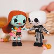 Jack y Sally Skellington. Fiber Arts, Amigurumi, and Character Design project by Lhylaraña - 11.25.2021