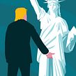 "They Let You Do It" Anti-Trump Illustration Ein Projekt aus dem Bereich Traditionelle Illustration, Verlagsdesign, Editorial Illustration, Vektorillustration und Concept Art von Lennart Gäbel - 20.10.2016