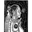 Space Woman Ein Projekt aus dem Bereich Traditionelle Illustration, Prägung, Anatomische Zeichnung und Erzählung von Don Kilpatrick III - 11.10.2021