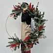 XXL WREATH. Artesanato, Design de interiores, e Design floral e vegetal projeto de Roberta Santilli - 03.12.2021