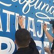 Canal Encuentro | Mural. Lettering, H, and Lettering project by LetterMafia - 12.05.2021