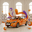 Nissan / Fubiz. Un proyecto de 3D e Ilustración tradicional de Federico Piccirillo - 13.12.2021