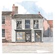 Illustrations of Old Town England. Traditional illustration project by Zoë Barker - 12.13.2021