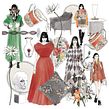 Harrods Home Magazine. Traditional illustration, and Editorial Illustration project by Zoë Barker - 12.13.2021