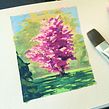 Plain Air. Gouache Painting, and Painting project by Ramona Wultschner - 12.19.2021