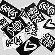 Brushlettering para postales. Calligraph, and Lettering project by Melissa Roko - 12.01.2021