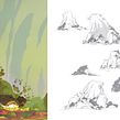Luna - Vis dev project. Animação, Concept Art, Ilustração digital, Desenvolvimento de portfólio, Design de cenários, Stor, e telling projeto de Tory Polska - 29.12.2021