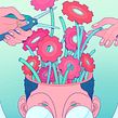 Self Sabotage. Traditional illustration, and Editorial Illustration project by Olivia Fields - 08.23.2021