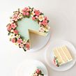 Buttercream Apple Blossom Cake. Design, e Artesanato projeto de Liz Shim - 11.01.2022