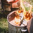 A day of Raku firing my women vases. Een project van  Beeldende kunst y Keramiek van Andrea Kollar - 20.01.2022