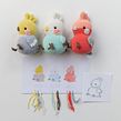 Uccellini Paffuti / Chubby Birds. Amigurumi, Crochet, DIY, Creativit, and Character Design project by Ilaria Caliri - 01.20.2022