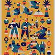 Día de Pesca. Projekt z dziedziny Trad, c, jna ilustracja, Design,  Manager art, st, czn i  Sztuki piękne użytkownika Profe - 21.01.2022