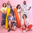 Pencil Party clothing collection. Traditional illustration, Screen Printing, Printing, and Textile Printing project by YUK FUN - 02.01.2022