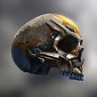 Tactical Skull. Traditional illustration, Concept Art, and Character Design project by Carles Marsal - 02.03.2022