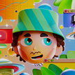3D rebrand for Justin Buisson. Un proyecto de Ilustración tradicional, Br, ing e Identidad, 3D y Animación 3D de Romain Braccini - 01.02.2022
