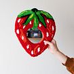 Strawberry punch needle mirror. Un proyecto de Punch needle de Adeline Wang - 09.02.2022