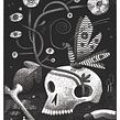 "Keep On Creepin' On" Digital Posters. Un projet de Design , Illustration traditionnelle, Illustration numérique, Dessin numérique , et Conception numérique de Evan Lorenzen - 13.02.2022