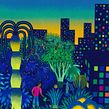 Le jardin sur le toit. Traditional illustration project by Jean Mallard - 02.14.2022