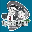 RETRORAMA VINTAGE AFFAIR. Un proyecto de Diseño, Ilustración tradicional, Diseño de logotipos, Ilustración vectorial y Diseño gráfico de Andrea "Criki" Parisi - 17.02.2022