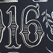 Mural de Ano Novo 2015/2016. Design, Ilustração tradicional, Lettering, Tipografia, e Decoração de interiores projeto de Cristina Pagnoncelli - 31.12.2015