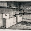Goma Bicromatada Monocromo "30s kitchen" (25x35). Fotografia, Artesanato, Artes plásticas, Pintura, Pintura em aquarela, Concept Art, Fotografia digital, Fotografia artística, e Fotografia analógica projeto de Tipia Lab - 19.02.2022