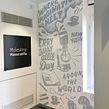 MOLESKINE® Cafe Milano - Mural Design Ein Projekt aus dem Bereich Traditionelle Illustration, Br, ing und Identität, Bildende Künste, Grafikdesign, Malerei, T, pografie, Kalligrafie, Urban Art, Lettering, Piktogramme, Zeichnung, Kreativität, Artistische Zeichnung, Pixel Art, Malerei mit Acr, l, Innenarchitektur, T, pografisches Design, H und Lettering von RYLSEE ☻ - 24.02.2022