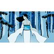 "Snow Girl" Animation designs. Un progetto di Animazione, Illustrazione tradizionale e Illustrazione digitale di R. Kikuo Johnson - 24.02.2022
