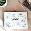 Papier | Self Care Journaling. Un proyecto de Ilustración tradicional, Diseño, Artesanía, Tipografía, Lettering, H y lettering de Louise Chai - 25.02.2022