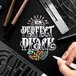 "You Keep Me in Perfect Peace" Lettering. Lettering, H, and Lettering project by Nico Ng - 03.07.2022
