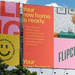 Name, logo, and visual identity for Flipco, a company that was born to transform the housing model. Een project van  Br e ing en identiteit van Gustavo Garcia - 08.03.2022