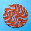 Psychedelic Candy Teppich. Design, Textile Design, Graphic Design, Interior Design, and DIY project by Zeyu Cheng - 03.09.2022