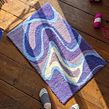 Purple Swirl Teppich. Design, Textile Design, Product Design, Graphic Design & Interior Design project by Zeyu Cheng - 03.09.2022