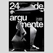24 Arguments. Early Encounters in Romanian Neo-Avant-Garde 1969—1971. Design de cartaz, Design gráfico, Br, ing e Identidade, e Tipografia projeto de Andrei Turenici - 10.03.2022