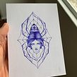 BLACK WIDOW. Traditional illustration, Design, and Tattoo Design project by Alan Shepard - 06.20.2020