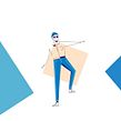 Denim Center of Excellence. Traditional illustration, Art Direction, Motion Graphics, Stor, and telling project by Novenero Studio - 03.17.2022