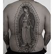 Virgen para Malo. Een project van  Tatoeageontwerp y Traditionele illustratie van Fernando Aponte - 21.03.2022