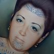 Intervención de retrato con lápiz de color. Un projet de Illustration traditionnelle, Conception de tatouage, Dessin aux cra , et ons de couleur de Fernando Aponte - 21.03.2022