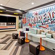 Hilton TRU Hotel Murals. Traditional illustration, Art Direction, Graphic Design, Lettering, Vector Illustration, Drawing, Digital Illustration, Digital Lettering, H, Lettering, and Digital Drawing project by Jay Roeder - 03.21.2022