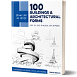 Draw Like an Artist: 100 Buildings & Architectural Forms. Un proyecto de Ilustración tradicional y Arquitectura de David Drazil - 24.03.2022