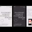 Eva Sánchez Portfolio 2020. Un proyecto de Diseño, UX / UI, Diseño interactivo, Diseño gráfico, Diseño Web, Tipografía, Diseño mobile y Diseño digital de Eva Sánchez Clemente - 24.03.2022