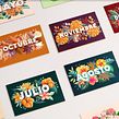 Wallpapers 2021. Ilustração tradicional, Lettering, Lettering digital, e Design floral e vegetal projeto de Bren Navarro - 24.03.2022