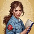 Modern Princesses. Traditional illustration, Painting, Arts, Crafts, Digital Illustration, Digital Painting, and Character Design project by Fernanda Suarez - 07.19.2017