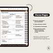 Planner Digital: Focus Pages. Un proyecto de Gestión y productividad							 de Ani Castro - 06.04.2022