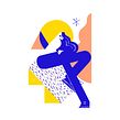 Serie de Ilustraciones - Seri. Traditional illustration, and Screen Printing project by Carlos Alegría - 04.07.2022